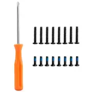 Metal Screws Kit for Steam Deck Gamepad Rear Screws Set with Screwdriver A