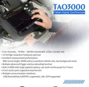 TAO3000 8Bits 1GS/s Handheld Tablet Oscilloscope with 8-inch LCD Touch Screen