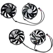 FDC10U12S9-C Graphics Card Cooling Fans forXFX R9 370 380 380X R7 370 360 ##