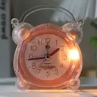Creative Time Clocks Silent No Ticking Time Clocks New Luminous Alarm Clock