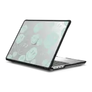 MacBook Pro 14-inch (M1 - M4) Impact Case Aqua Smile Face