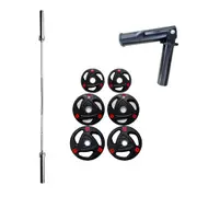 70kg Tri-Grip Set (5/10/20kg*2) + 20kg Barbell & Landmine Attachment