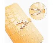 For Samsung Galaxy A51 Cover Wallet (Not for A51 5G) - Yellow