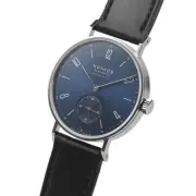 NOMOS Glashütte Tangente Neomatik Blue Gold watch women TO04246
