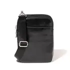 Baggallini Modern Take Two RFID Crossbody Black Gloss Ripstop