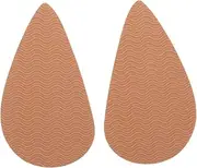 COMPUKAS 1 Pair Slip Shoe Sole Protectors Adhesive High Heel Front Pads Wear Resistant Heel Stoppers for Boots Noise Reduction