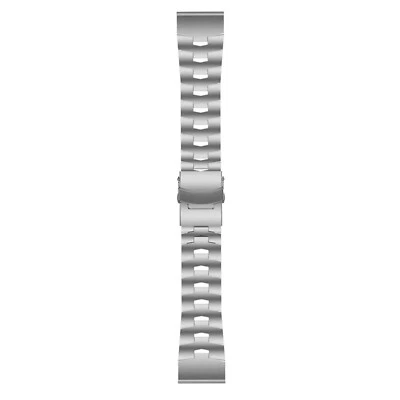 22mm/26mm Watch Steel Wristband Bracelet Strap For Garmin Fenix 6 6X 5 5X 3 A