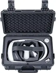Lightweight Waterproof Hard Case for Oculus Quest 2/3 - Perfect Travel Solution