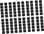 SEWOART 100pcs Square Plastic Furniture Leg Plugs Durable Caps for Chair Glides Floor Protectors Easy to Use Inserts for Table Bench and Patio Furniture