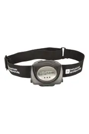 4 Red & 1 White LED Head Torch