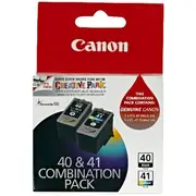 Canon PG 40 and CL 41 Ink Combo Pack