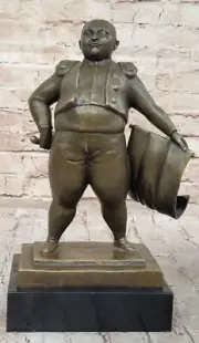 Matador Bull Mexico Bullfight Spanish Bronze F. Botero Statue Sculpture Statue