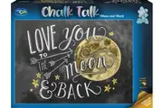 Chalk Talk Jigsaw Puzzle, 1000 Piece - Moon and Back