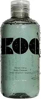 KOA Hinoki Citrus Shower Gel - Non-Drying Body Wash for Men and Women with White Ginger, Gardenia Extracts - Skin Strengthening, Anti-Aging - 237 ml