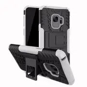 MCC Heavy Duty Samsung Galaxy S9 Shockproof Phone Handset Case Cover Skin [White]