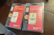 Pass& Seymour Lighted Sliding Dimmer switch 600 W DS600PLAV Light Almond Legrand