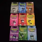9 Lot 8 packs Crayola Crayons OOP Retired Unused 2013 8pk USA Unique Hallmark