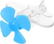 iplusmile Colored Lights Cars Motorcycle Light Decorative Atmosphere Lights Dashboard Decor Car Decoration Motorcycle Decorations Dashboard Ornament Mini Airplane Decor Sky-Blue Plastic