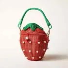 Kate Spade x Target Pearl Strawberry Basket Bucket Bag Exclusive