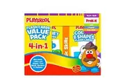 Playskool Flash Cards Value Pack - Alphabet/First Words/Shapes Colors/Numbers PreK - K