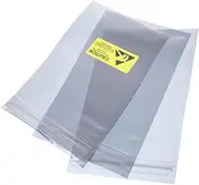 uxcell Anti Static Bags Shielding Bag 50pcs 4x8inch(10x20cm) Resealable with Labels for Hard Drive HDD SSD PCB Board