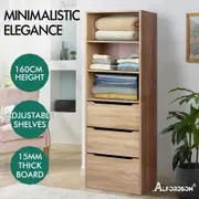ALFORDSON Wardrobe Clothes Closet Storage Cabinet Organizer Wood