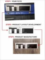 Metal labels/Tags for Machines and Vehicles/nameplates