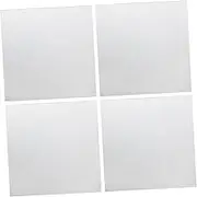 Anneome 4pcs Spliced ​​Full-Length Mirror Dressing Mirror Vanity Mirror for Dorm Mirrors for Bedroom Full Body Mirror for Dorm Mirror for College Dorm Mirror Wall Decor Decal Silver PVC