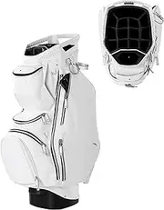 Sun Mountain 2025 Matchplay 14 Way Cart Bag - Durable Golf Cart Bag with a Fourteen-Way Top and Eleven Pockets for Spacious Storage - Matching Rain Hood Included