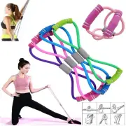 Gym Fitness Equipment Elastic Resistance Bands Rope Sit-up Workout Exercise Yoga