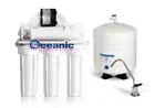 6 Stage Remineralizing Reverse Osmosis Water Filter System 100 GPD+Permeate Pump