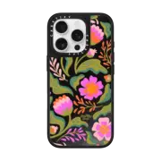 iPhone 16 Pro Mirror Case MagSafe Compatible Mystic Blooms