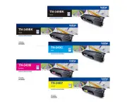 5-Pack Original Brother TN-349 TN349 Toner Combo [2BK,1C,1M,1Y]