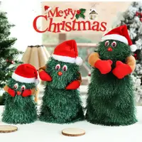在飛比找蝦皮購物優惠-會唱歌說話的玩具娃娃玩具搞笑電動聖誕樹
