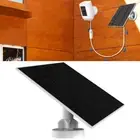 6W Camera Solar Panel USB-C&DC Ports with 13.2 Ft Charging Cable for Ring Camera