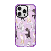 iPhone 16 Pro Impact Case MagSafe Compatible PARTY CATS