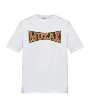 Bally X DJ Leo Mas Muzak-Printed Crew Neck T-Shirt S,XL,L,XXL white