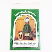 Holiday Draft Stopper Dodger Pattern Christmas Santa Doll or Uncle Sam and Betsy