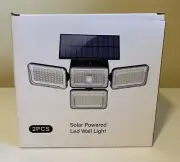 Solar Powered Led Wall Light by eVatmaster Consulting GmbH
