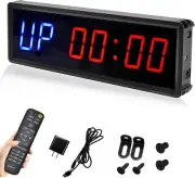 BTBSIGN LED Interval Timer Count Down/Up Clock Stopwatch with Remote for Home Gy