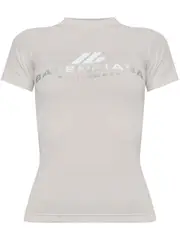 [Balenciaga] Balenciaga-T-Shirt Activewear Aderente-Donna M