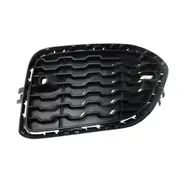 For X3 F25 X4 F26 Left Front Bumper Closed M Grille Fog Lamp Frame Bezel 51118056941 Black