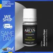 Arcus 079 Enamel paint Metallic color Aluminium Dope Saturated color 10ml