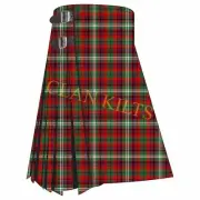 Scottish Handmade Traditional Maguire Modern 8yard Tartan Kilt For Men
