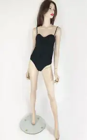 La Perla Bodysuit,intricately beaded and features in built cup AU 10 Black