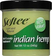Softee Indian Hemp Light and Natural Hair & Scalp Treatment, 350ml