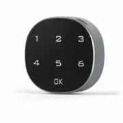 Black+Silver Touch Screen Electronic Password Lock Security Cabinet Digital