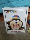 Vintage Cookie Jar Looney Tunes Taz Playing Football Warner Bros 1993