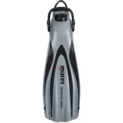 Mares Excite Pro Open Heel Fins, Grey, X-Large, Grey