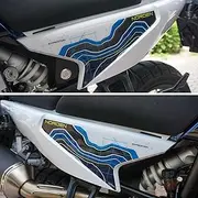 labelbike - 3D Resin Stickers Decorations and Protections of Motorcycle Side Sides Tail Compatible with Husqvarna Norden 901 2023